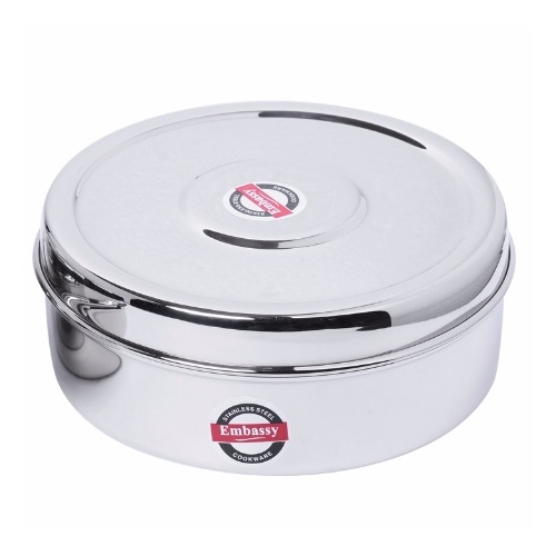 Embassy Stainless Steel Lunch Box / Container Sleek Size 9 - 600 ml