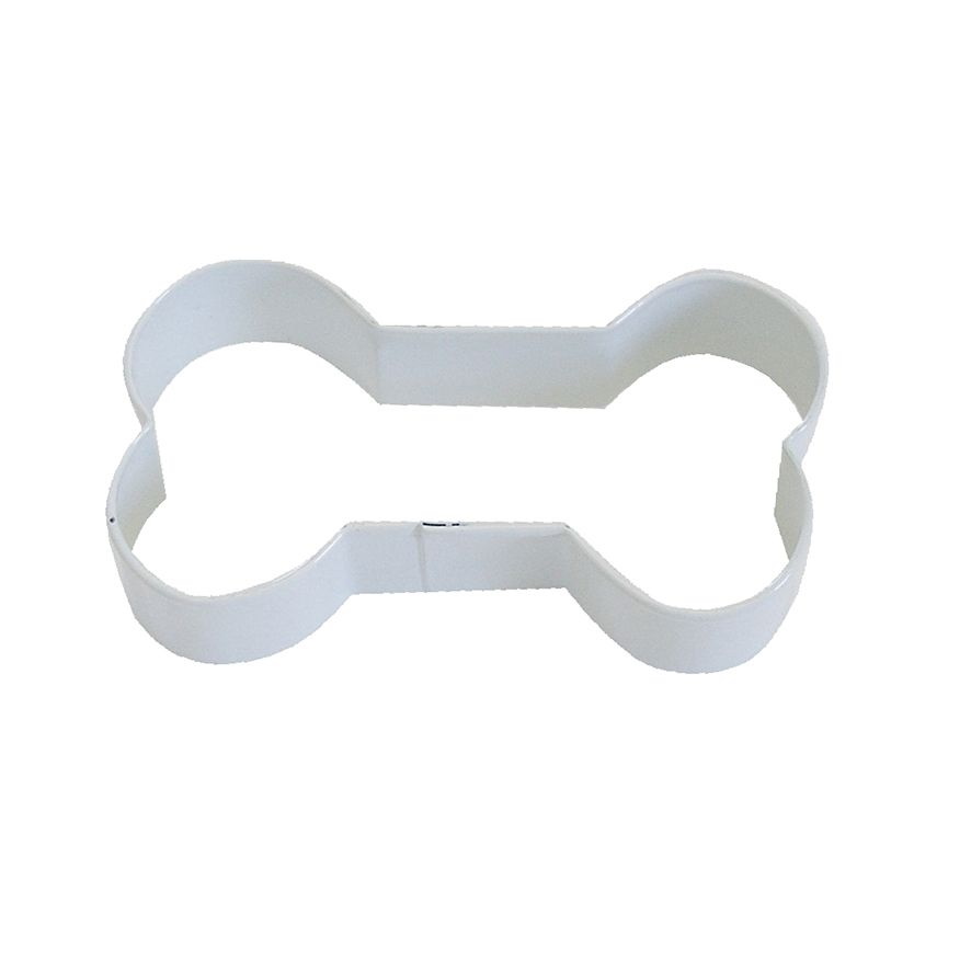 D.Line Dog Bone Cookie Cutter (White)