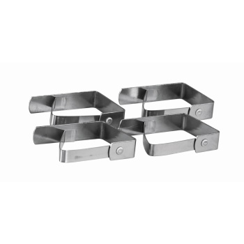 Avanti Stainless Steel Table Cloth Clips - Set Of 4