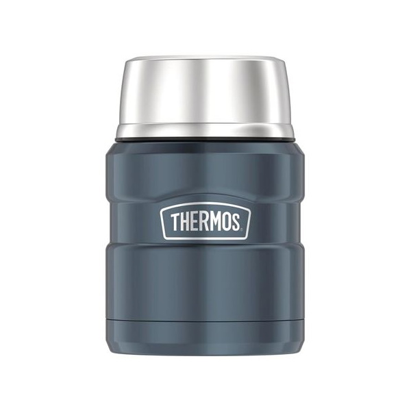 Thermos 470ml Stainless Steel King Vacuum Insulated Food Jar Slate-1