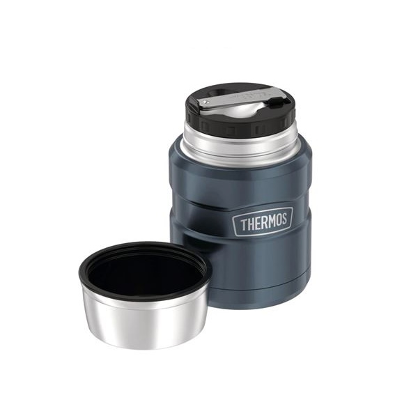 Thermos 470ml Stainless Steel King Vacuum Insulated Food Jar Slate-3