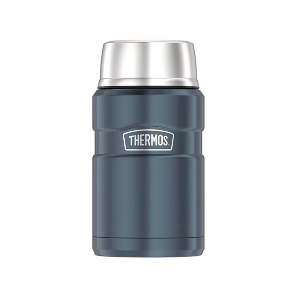 Thermos 710ml Stainless Steel King Vacuum Insulated Food Jar Slate-1