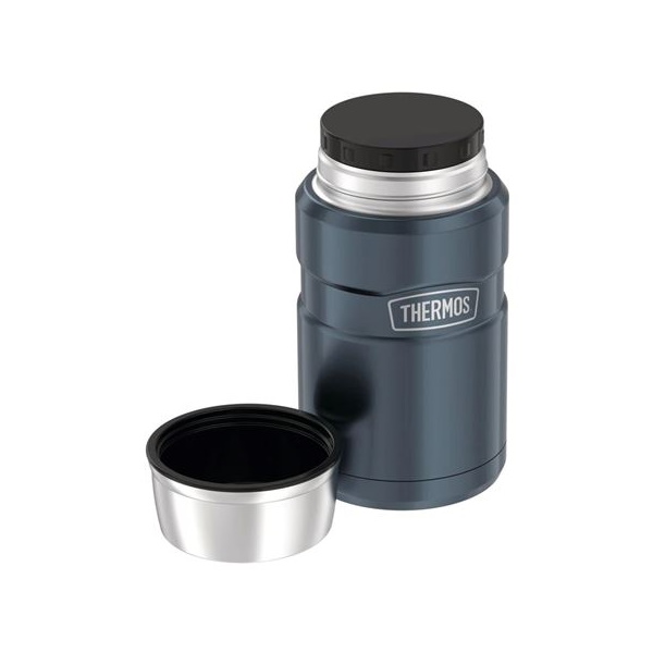 Thermos 710ml Stainless Steel King Vacuum Insulated Food Jar Slate