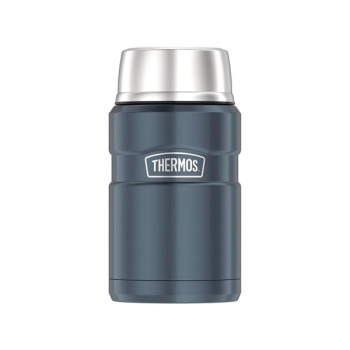 Thermos 710ml Stainless Steel King Vacuum Insulated Food Jar Slate