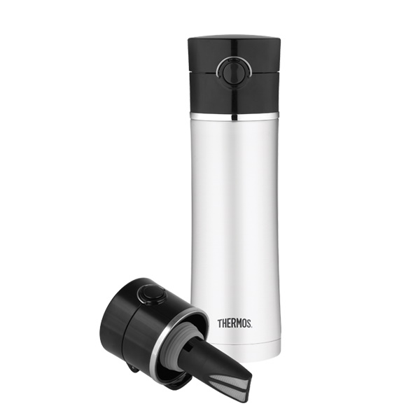 Thermos 470ml Sipp Stainless Steel Vacuum Insulated Bottle with Tea Infuser-4