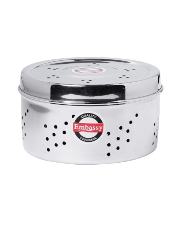 Stainless Steel Hole Container Size 8 - 675 ml