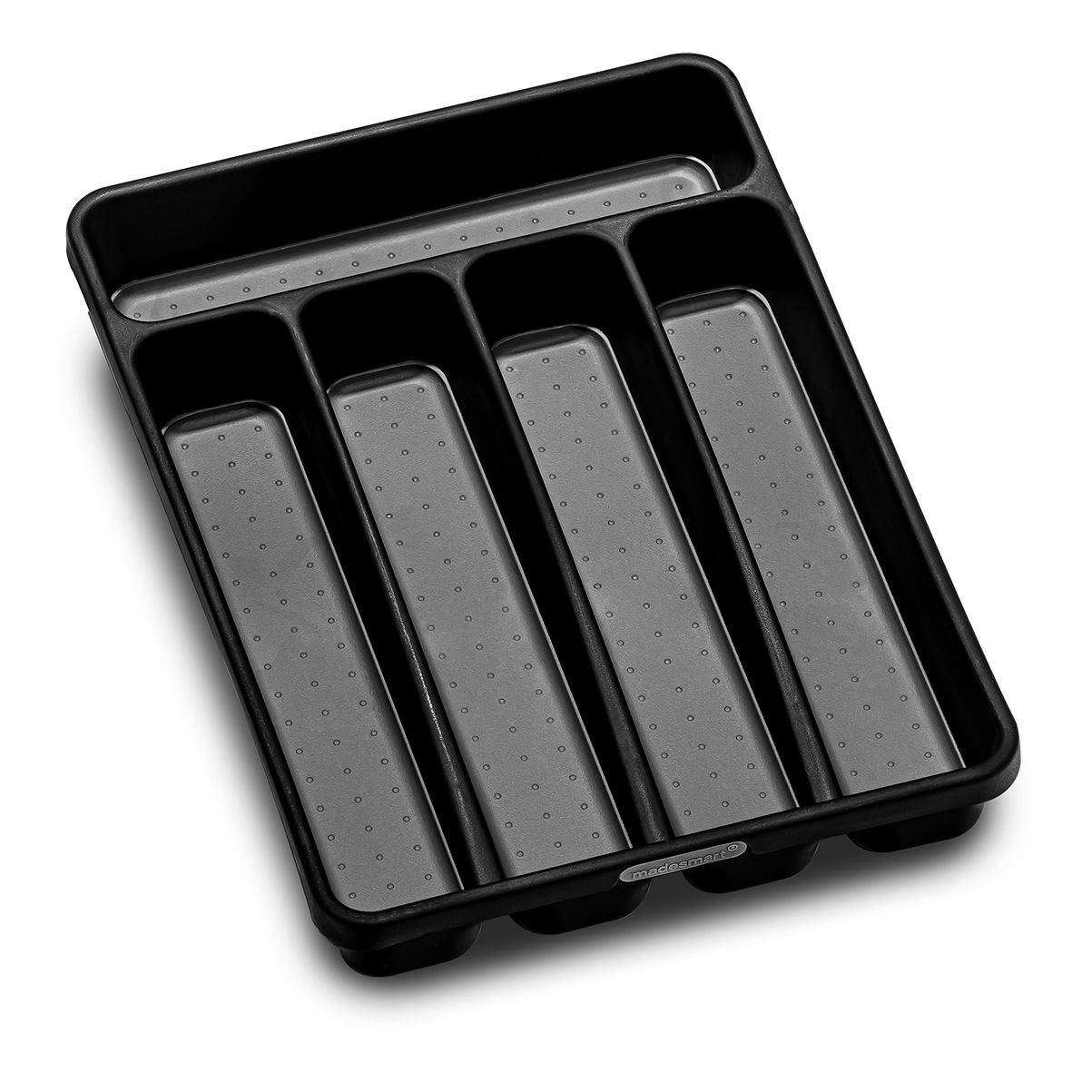 Madesmart Mini 5 Compartment Cutlery Tray - Carbon