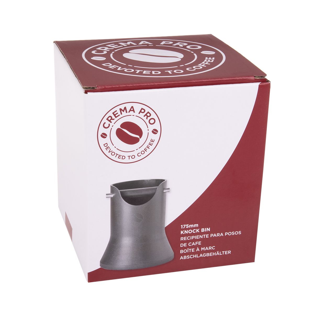 Crema Pro Knock Bin 175mm - Black-3