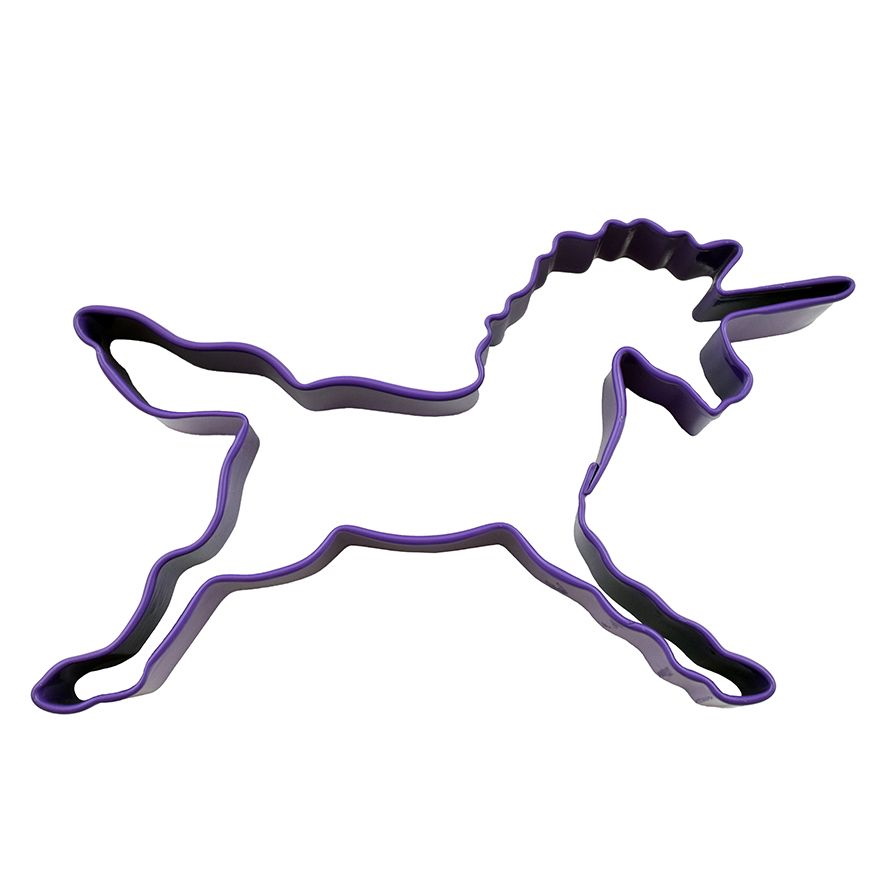 R&m Unicorn Cookie Cutter 13.3cm - Purple