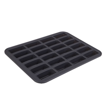 Daily Bake Silicone 24 Cup Mini Bar Pan - Charcoal