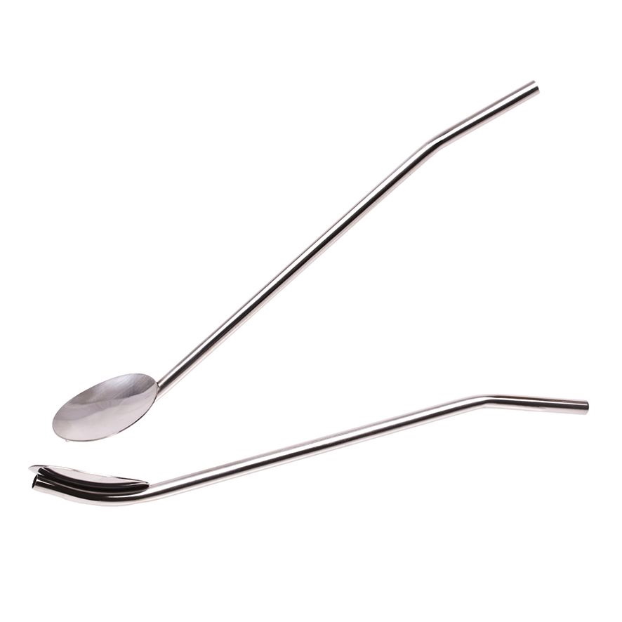 Casabarista Stainless Steel Spoon/straw 19cm-1