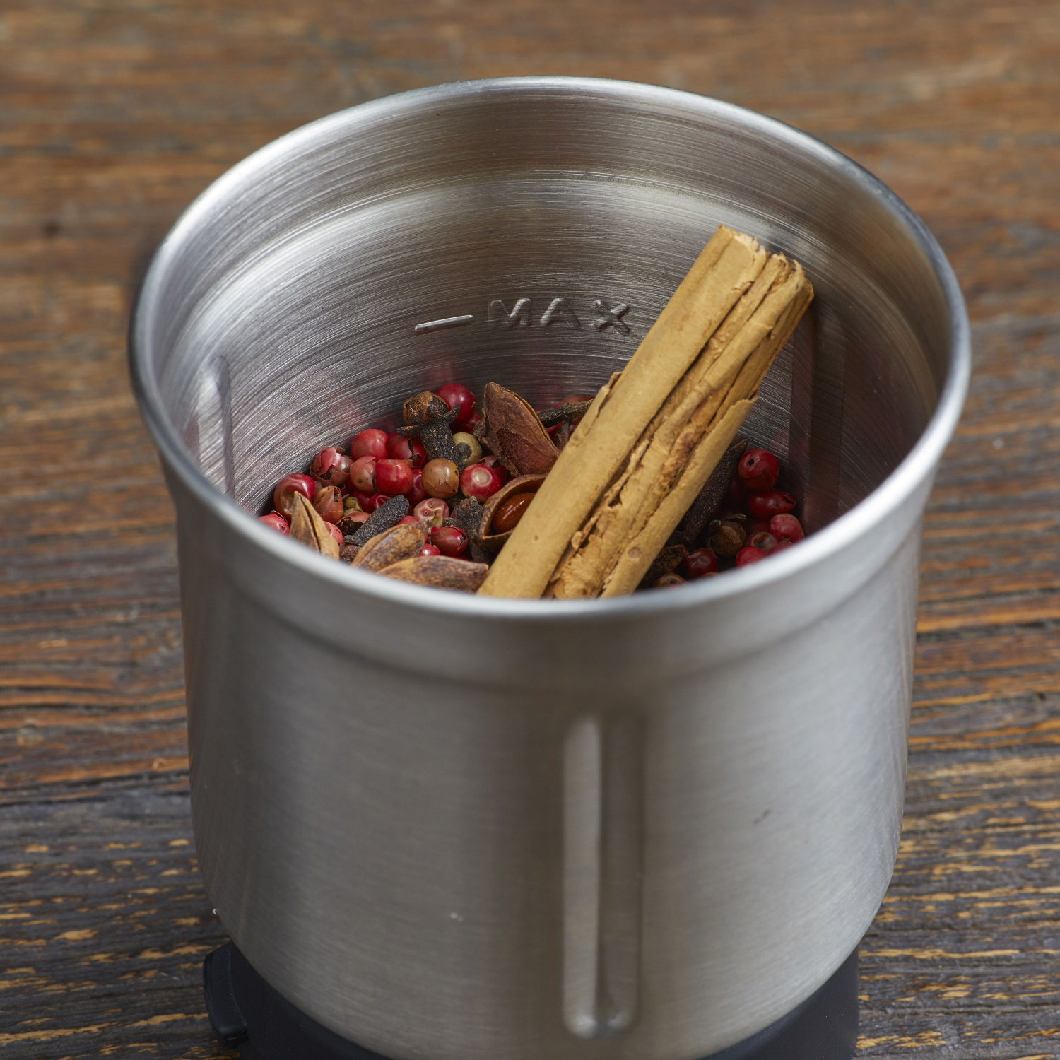 Leaf & Bean 2 In 1 Electric Coffee & Spice Grinder Black/stainless Steel-3