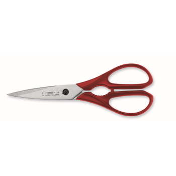 Victorinox Kitchen Shears 20cm Stainless Red Nylon Handles