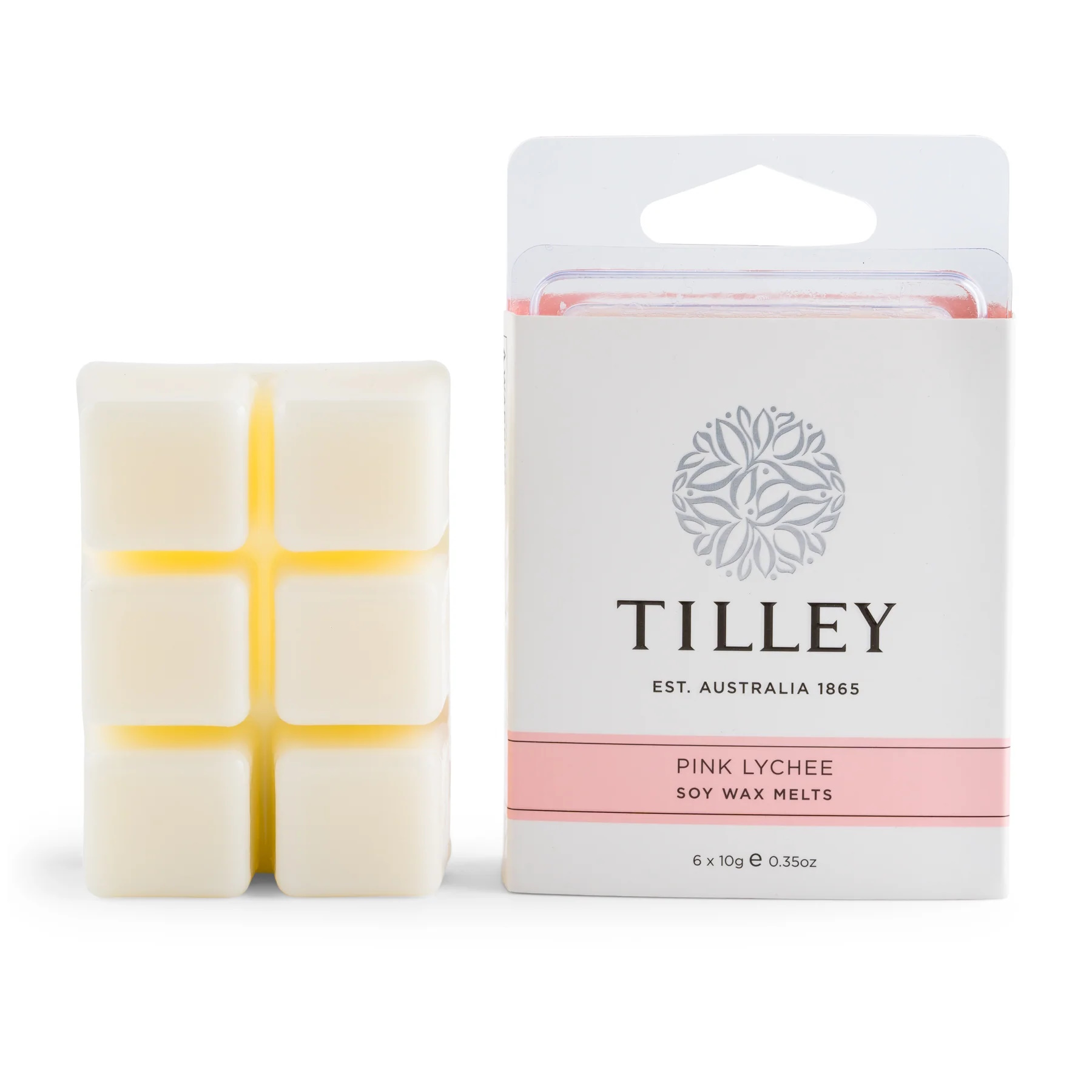 Tilley  Pink Lychee Square Soy Wax Melts 60g