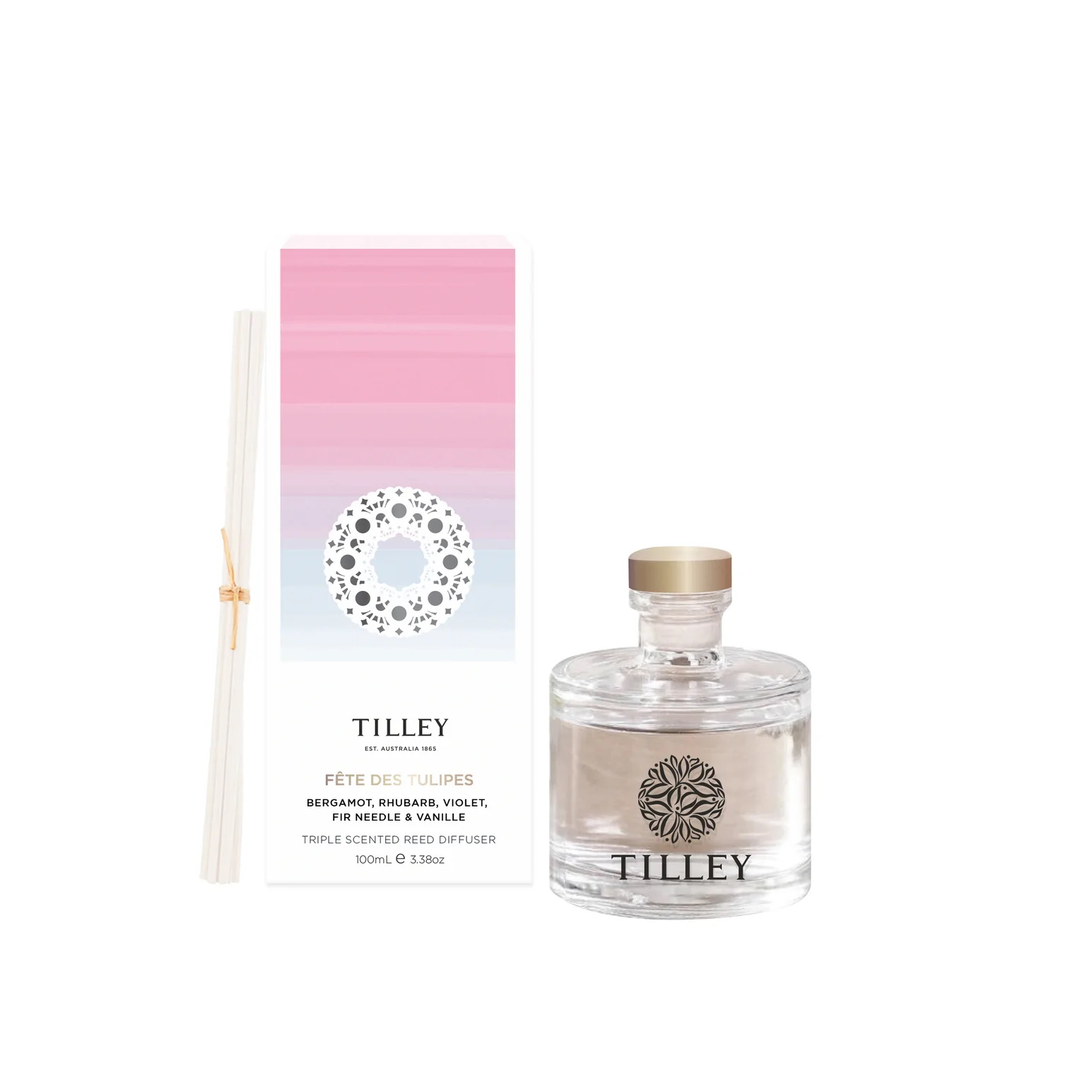Tilley Fete Des Tulipes 100ml Reed Diffuser Limited Edition-3