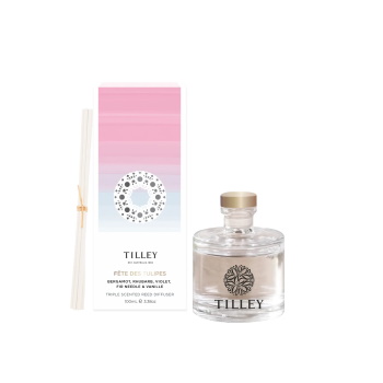 Tilley Fete Des Tulipes 100ml Reed Diffuser Limited Edition