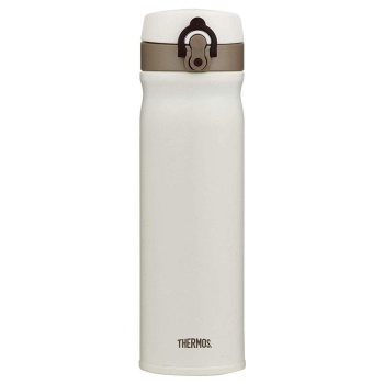 Thermos Stainless Steel Vacuum Insulated Drink Bottle (Cream) - 550mL