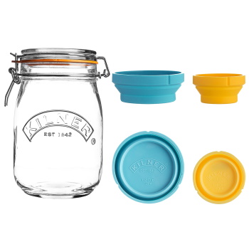 Kilner Measure And Store Set 1 Litre