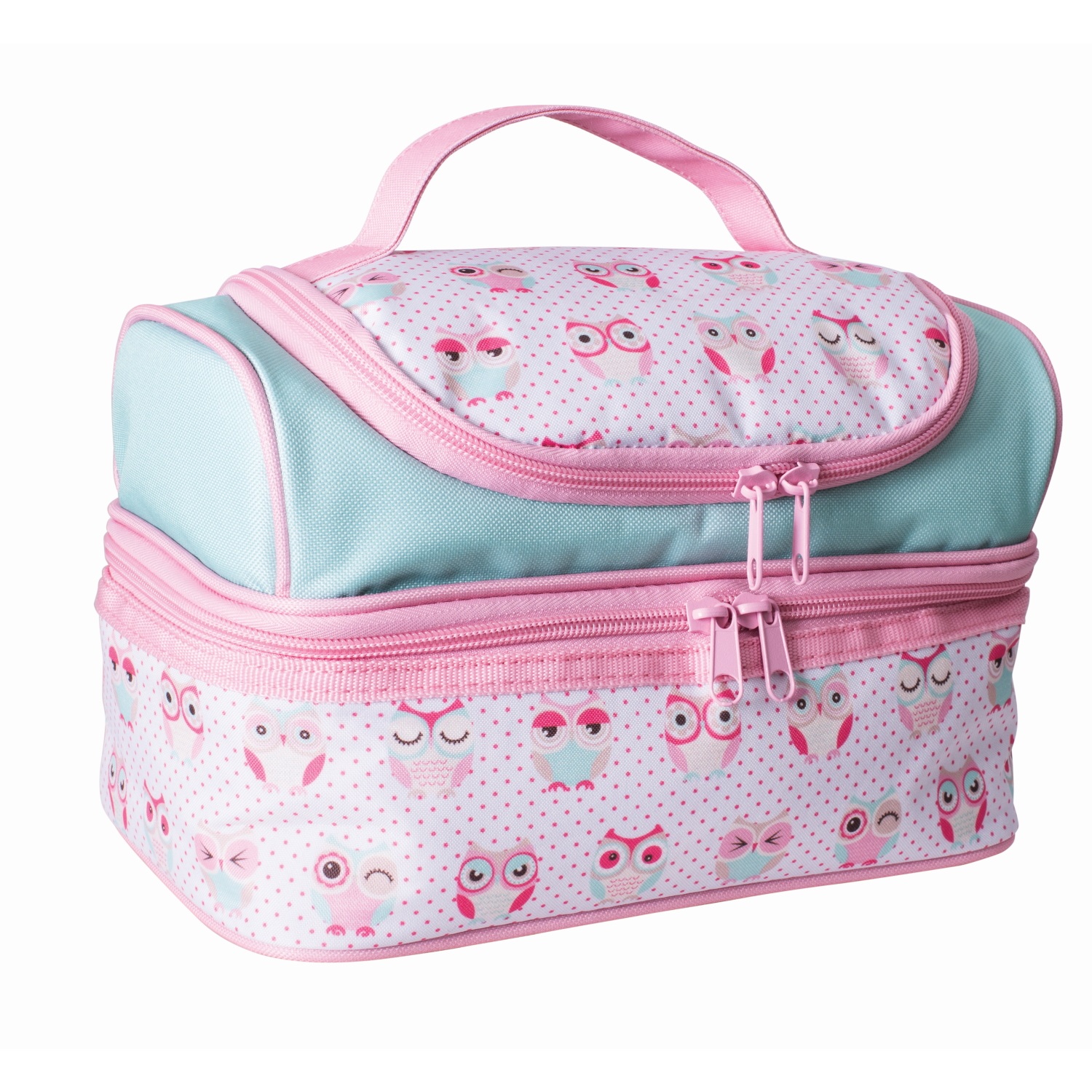 Avanti Yum Yum Double Decker Lunch Bag Owl-1