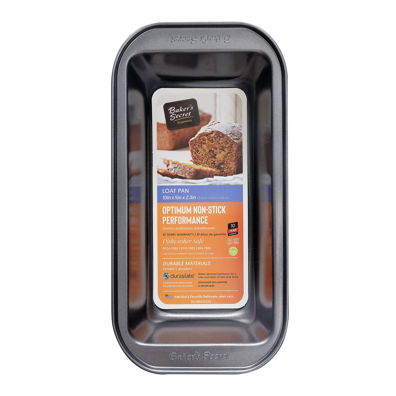 Bakers Secret Loaf Pan 25.4x13x5.8cm -3