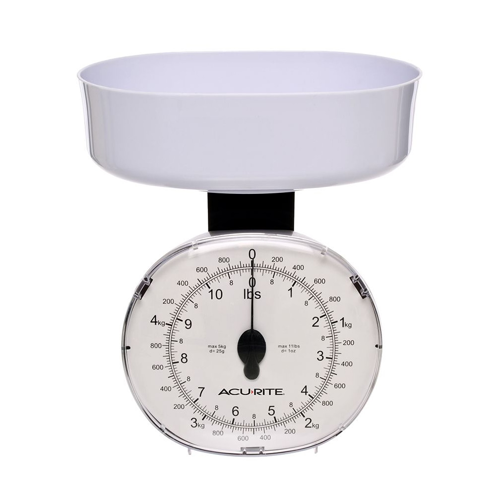 Acurite Kitchen Scale 25g/5kg - White