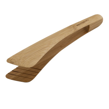 Masterpro Bamboo Toast Tongs Natural 20x5x3.5cm