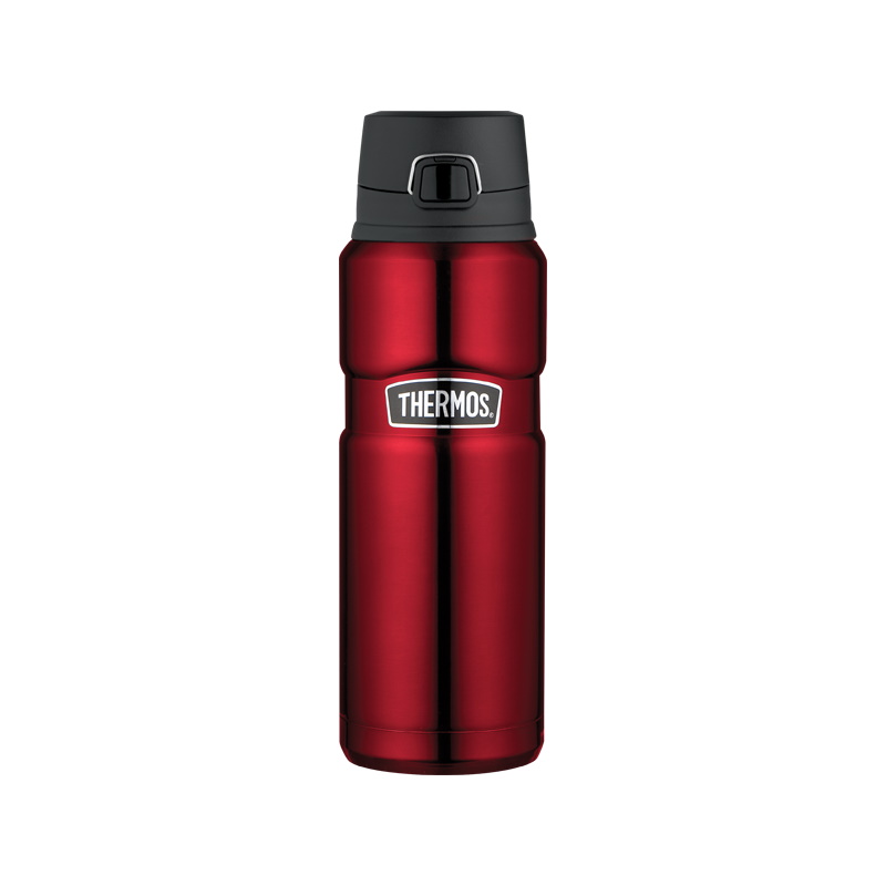 Thermos Stainless King Vacuum Insulated Bottle, 710ml - Red-3