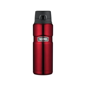 Thermos Stainless King Vacuum Insulated Bottle, 710ml - Red