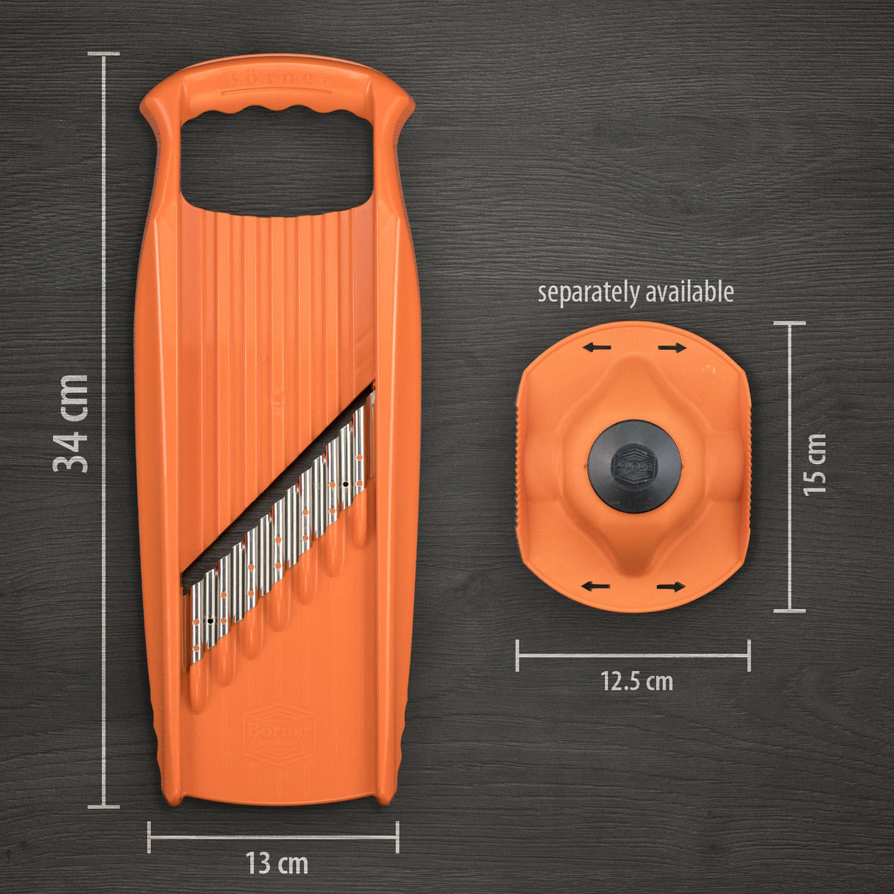 Borner Wave Waffle Power Line XXL-orange-2