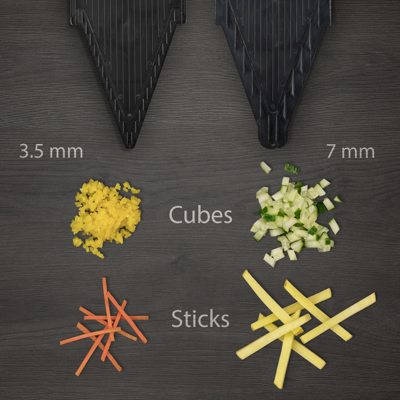 BORNER V6 Slicer Pro Set, Black/Stainless Steel-4