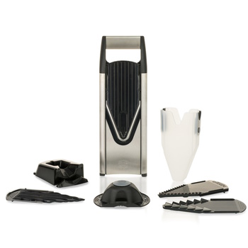 BORNER V6 Slicer Pro Set, Black/Stainless Steel