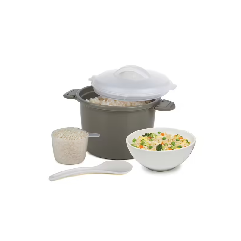 Progressive Prep Solutions Microwave Rice Cooker Set-4