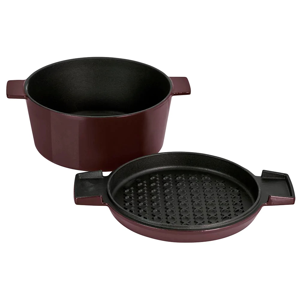 Stanley Rogers Cast Iron French Oven Bordeaux 24cm / 3.5L-4