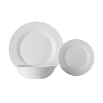 Maxwell & Williams White Basics European Rim Dinner Set