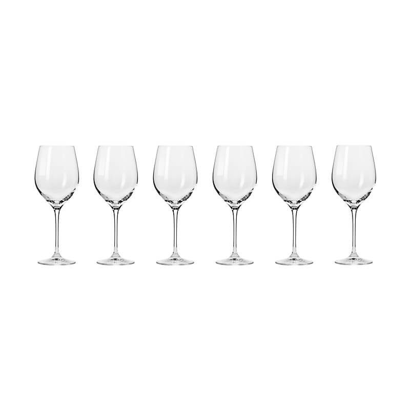 Krosno Harmony Wine Glass 370ML 6pc Gift Boxed-4