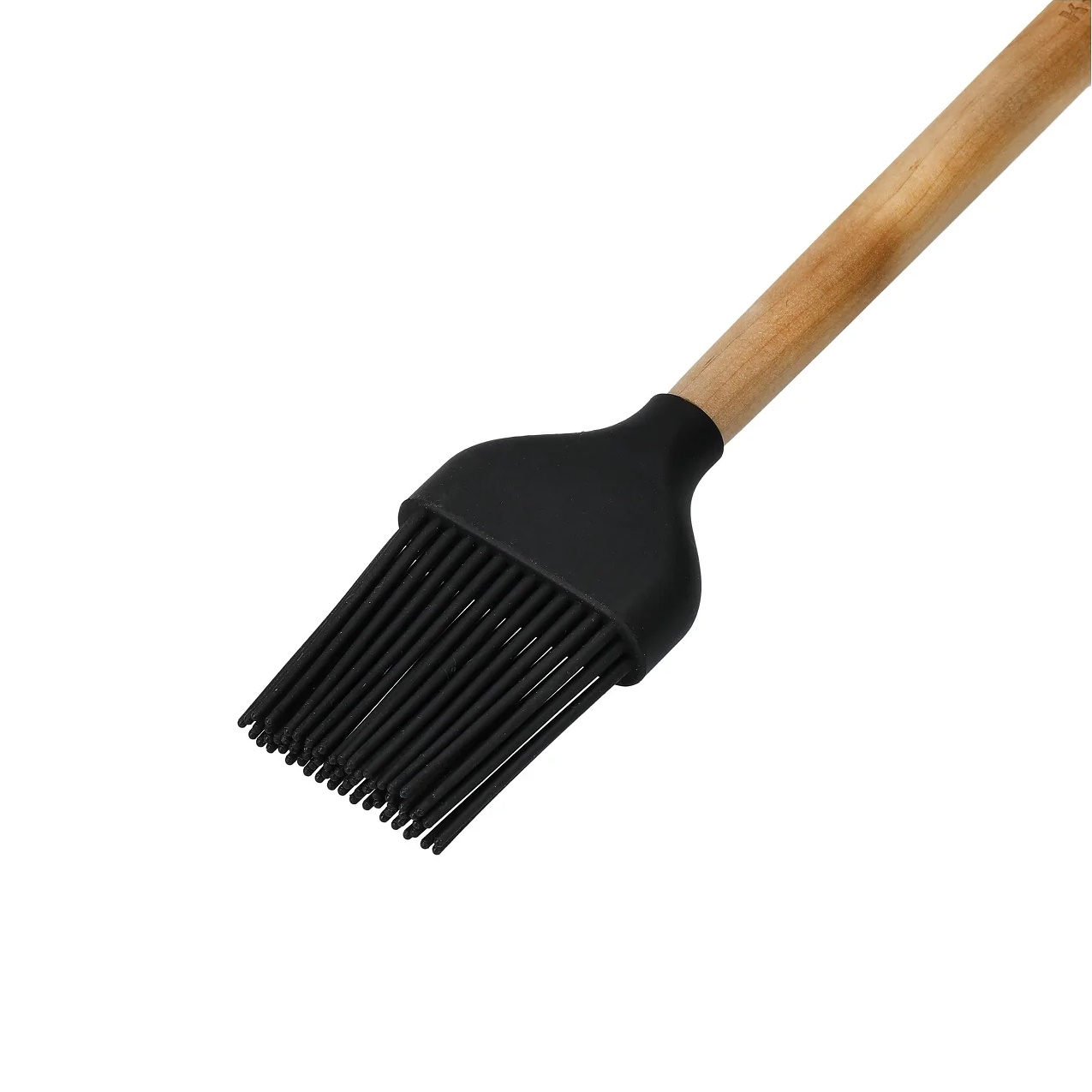KitchenAid Maple Wood Basting Brush Silicone-4