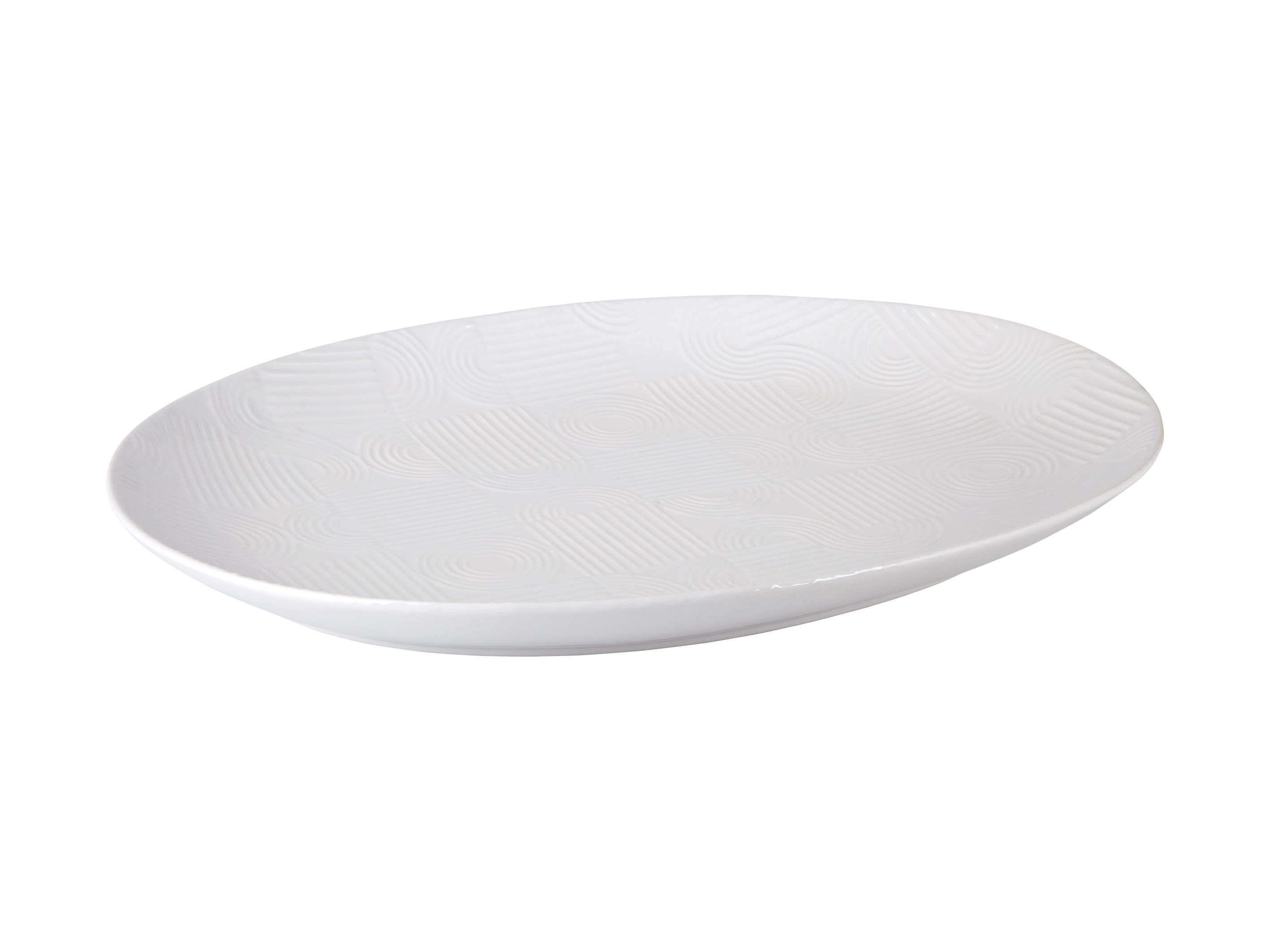 Maxwell & Williams Arc Oval Platter 41x30cm White Gift Boxed-2