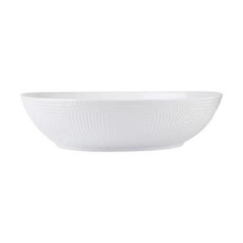 Maxwell & Williams Oval Serving Bowl 32x27cm White Gift Boxed