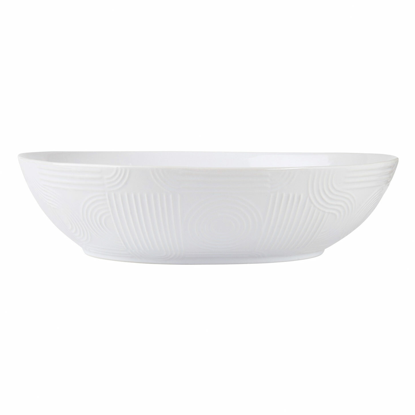 Maxwell & Williams Arc Oval Serving Bowl 42x27cm White Gift Boxed    -1