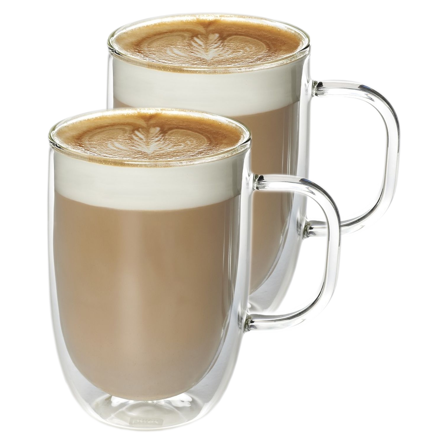 Pyrex Double Wall Mug 250mL Twin Pack-1