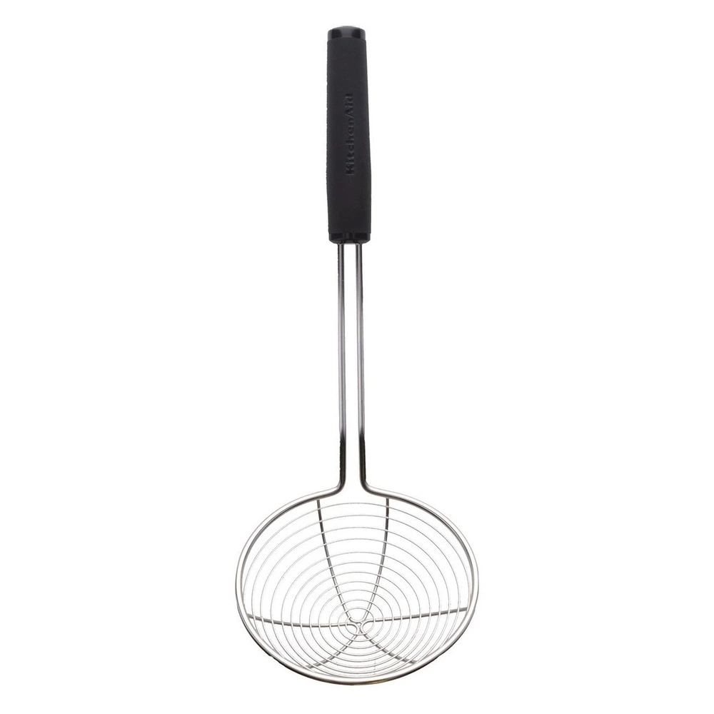 KitchenAid Soft Touch Wire Strainer 13cm Black-1
