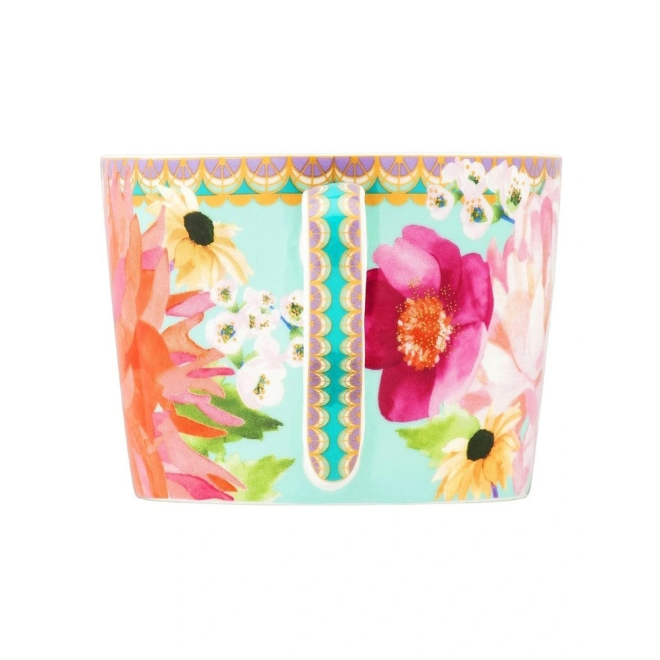 Maxwell & Williams Teas & Cs Dahlia Daze Cup & Saucer 240ML Sky Gift Boxed-3