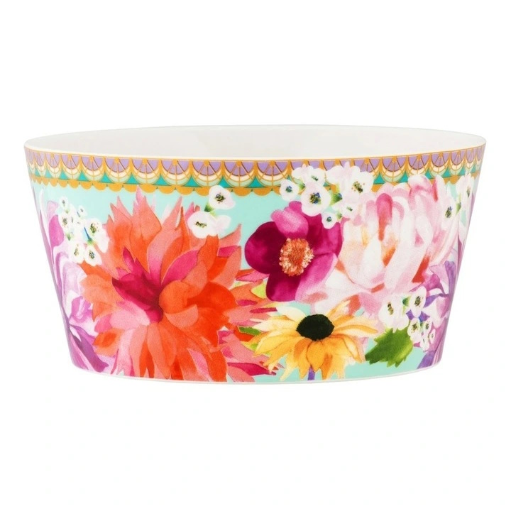 Maxwell & Williams Teas & Cs Dahlia Daze Bowl 12cm Set of 2 Sky Gift Boxed