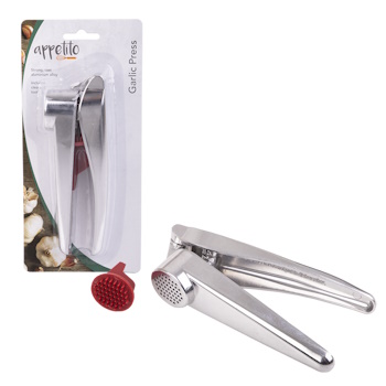 Appetito Garlic Press w/cleaner