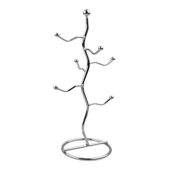 Entrée Wiggly Mug Tree - Chrome