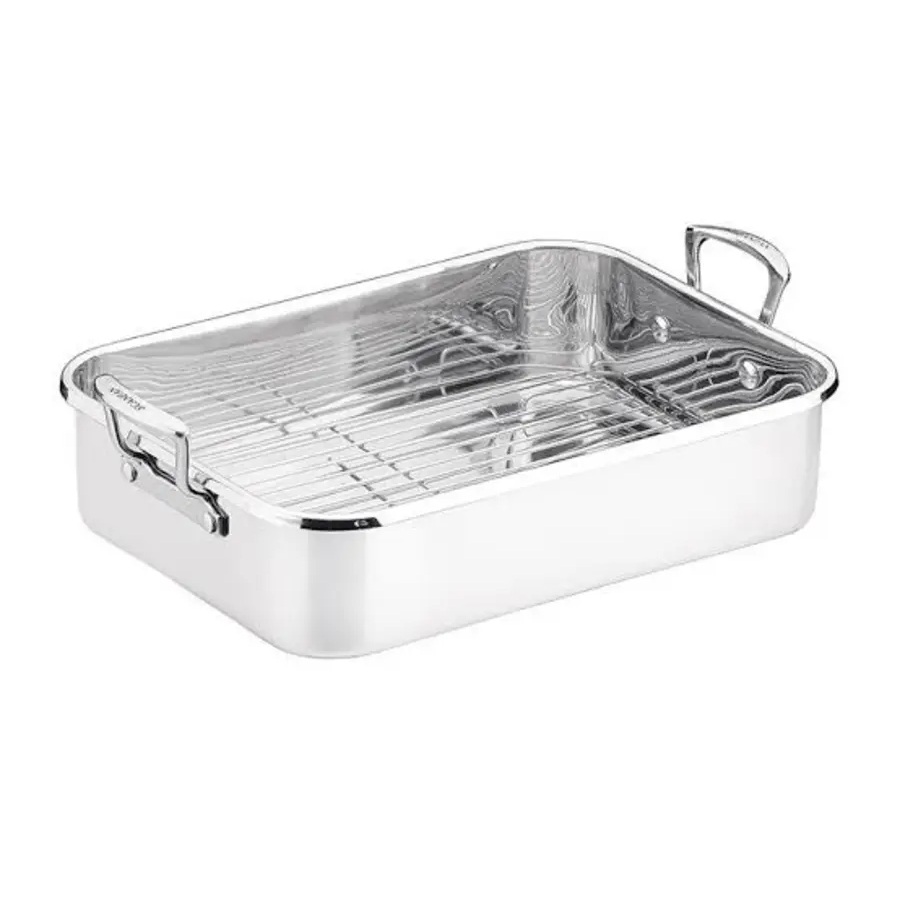 Scanpan Impact Roasting Pan with Rack 44.5 x 26-4