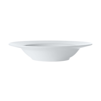 MW White Basics Rim Soup Bowl 23cm
