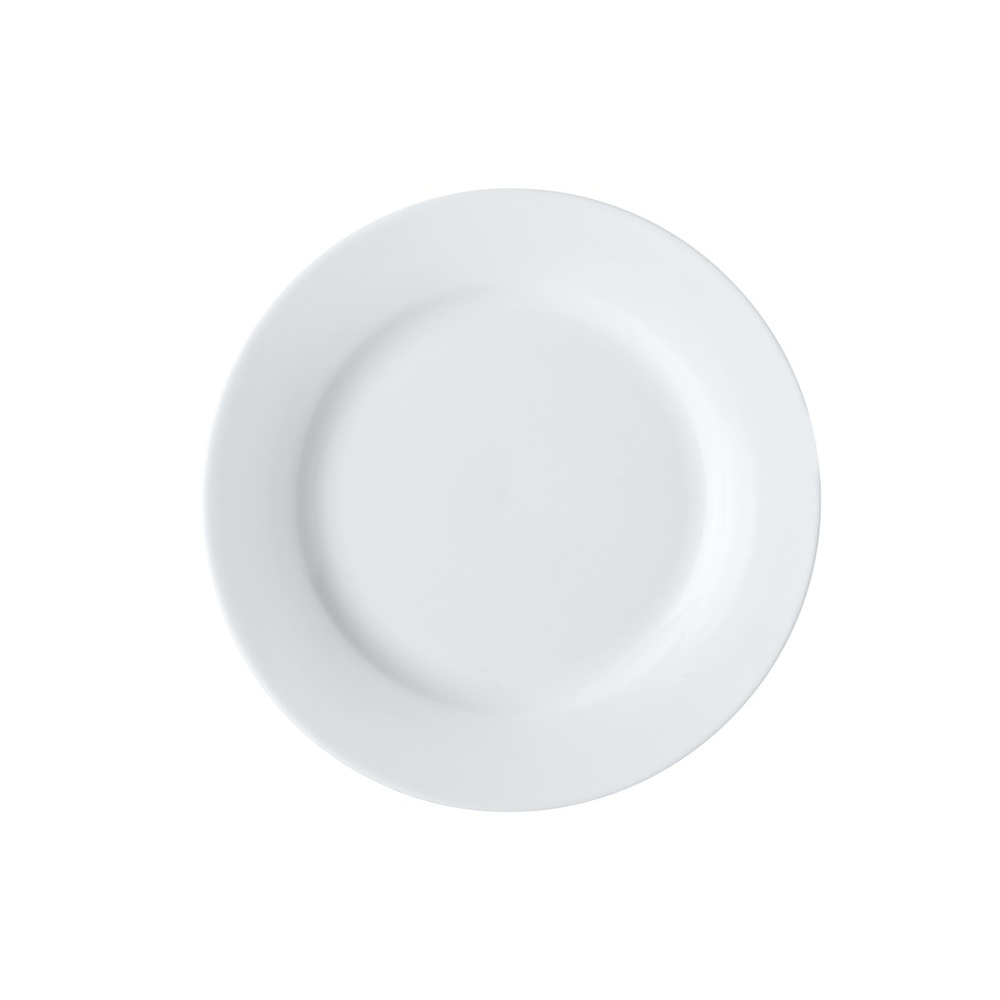 MW White Basics Rim Side Plate 19cm