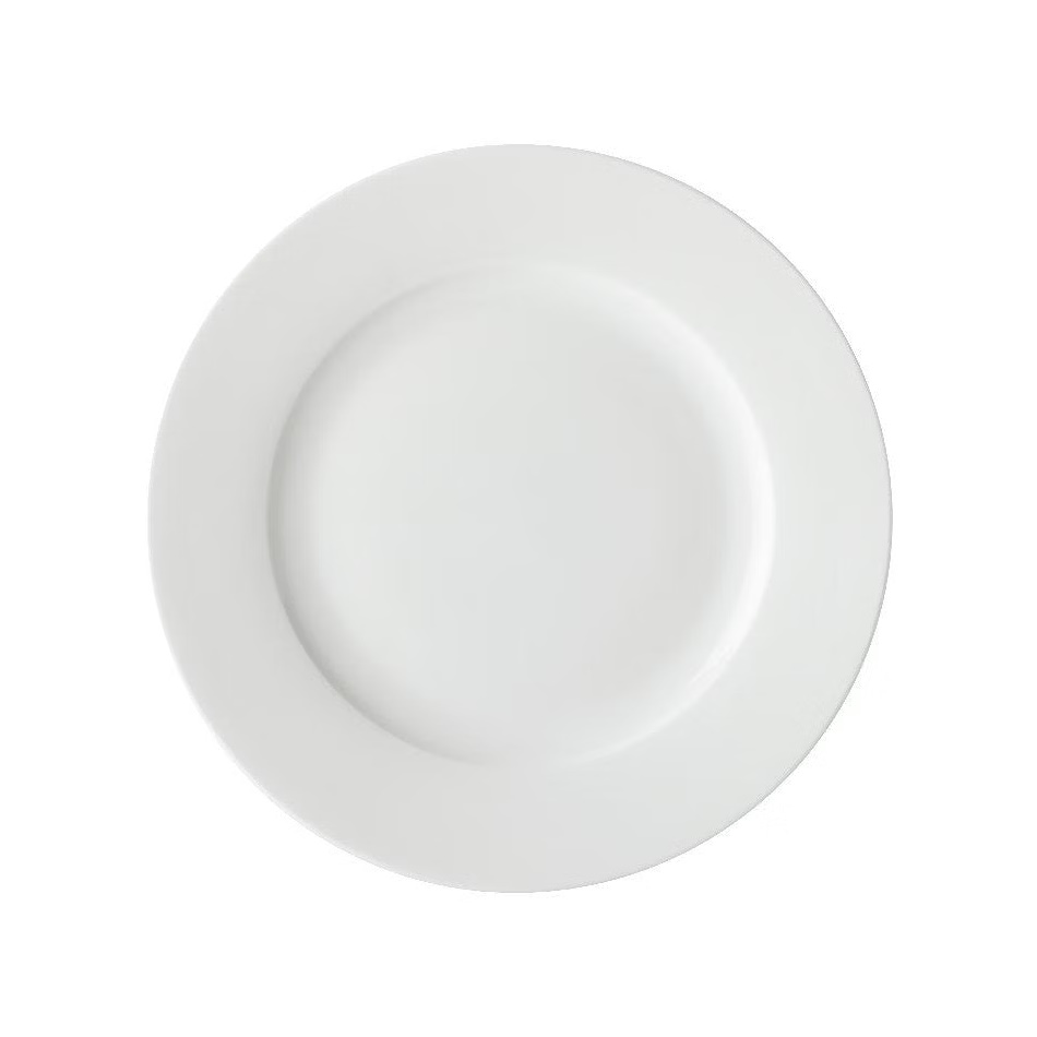 MW White Basics Rim Dinner Plate 27.5cm