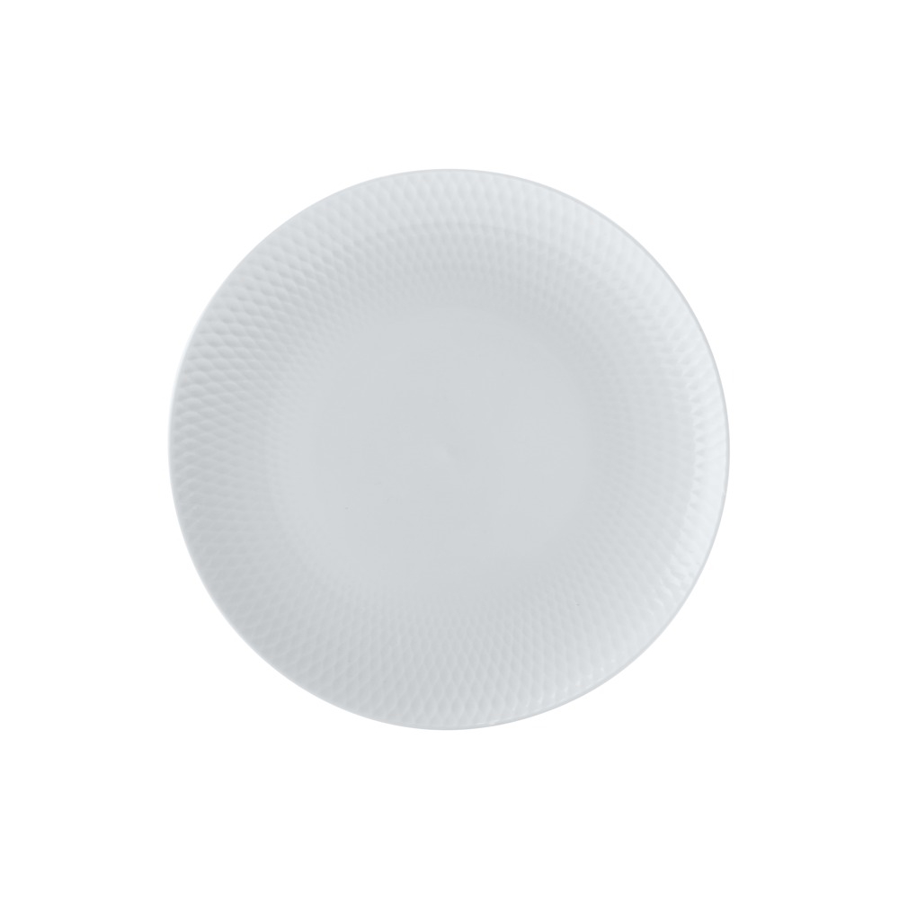 MW White Basics Diamonds Entree Plate 23cm